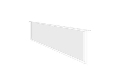 Vertical acoustic baffle